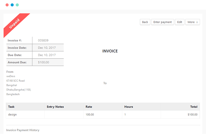 Invoice